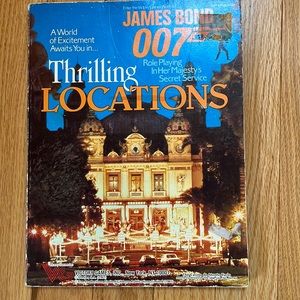 James Bond 007 - Victory Games - Thrilling LOCATIONS : Excitement Awaits…